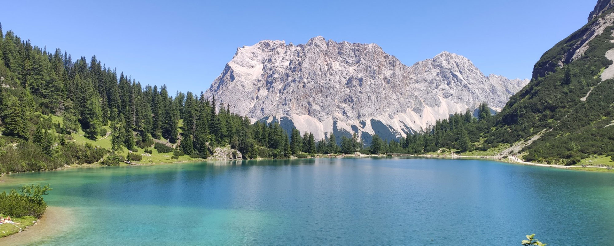 Seebensee mit Zugspitze